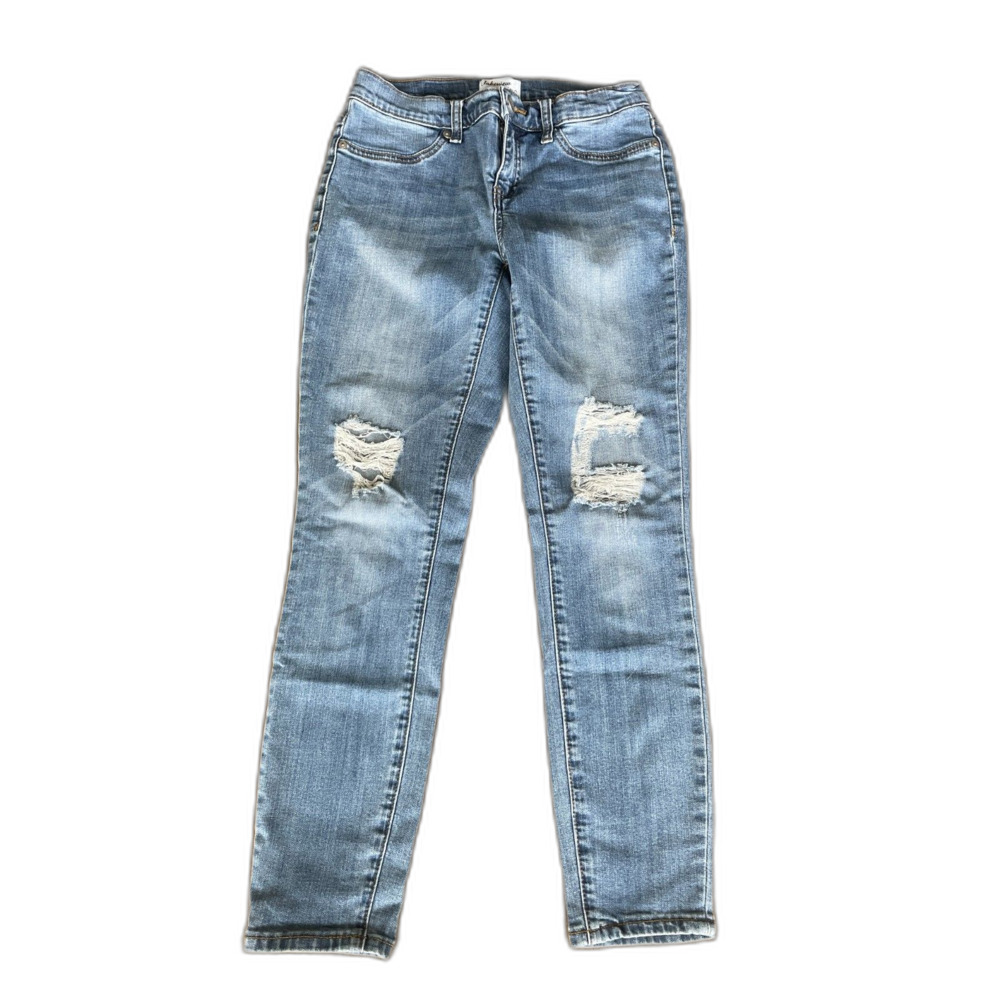 Lakeview Denim Stitch Fix Distressed Skinny Jeans Size 28 Light Wash Stretch
